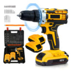 MLB5894533444-Parafusadeira Furadeira 48v Profissional 2 Baterias Sem Fio