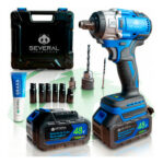 MLB60088566-Chave de Impacto Parafusadeira Furadeira Recarregável 48v