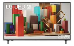 MLB60390574-Smart TV Profissional 4K 43" LG UHD 43AU801 Processador α7 AI Ger8 Super Upscali