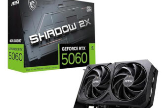 MLBU3641734464-Placa De Vídeo Msi Geforce Rtx 5060 Shadow 2x Oc 8gb Gddr6