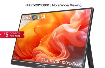 1005006383854178-ARZOPA Monitor Portátil 17.3 Polegadas 1080P 100% sRGB