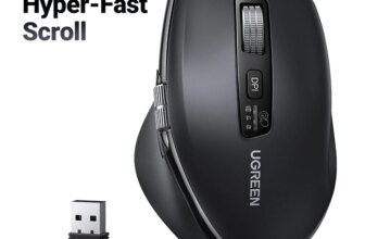 1005007476166643-UGREEN Mouse Ergonômico Hyper