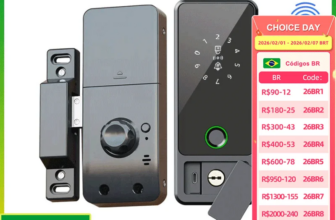 1005009502333830-Fechadura Digital Inteligente Brasil RAYKUBE Tuya BLE com Impressão Digital