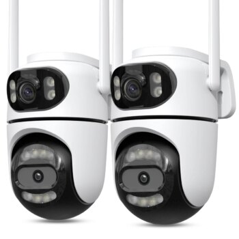 1005010572836628-2 Peças Câmera IP WiFi PTZ Externa