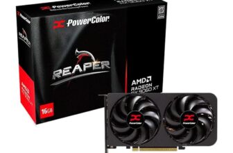 801025901-Placa de Vídeo PowerColor RX 9060 XT 16GB