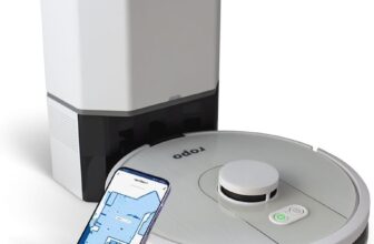 B0CNJ167QM-Robô Aspirador Ropo Glass 4 Pro 110V