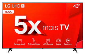 MLB50879873-Smart TV LG UHD AI 43 Polegadas
