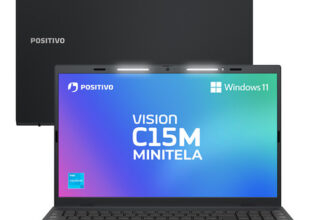 MLB54096680-Notebook Positivo Vision C15m Intel Celeron N4500 Windows 11 Home 8gb Ram 128gb