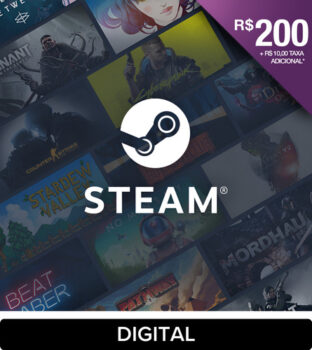 MLB61692907-Gift Card Steam R$200 Digital