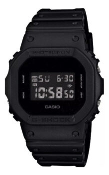 MLBU1431955641-Relógio Casio G-Shock Digital Preto DW-5600BB-1DR