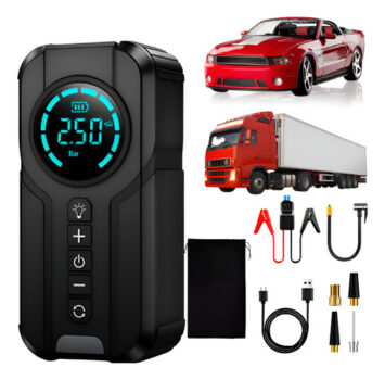 MLBU3234308531-Auxiliar Partida Bateria Portátil Compressor Ar