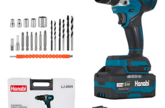 MLBU3461860750-Hanabi Furadeira Parafusadeira Sem Fio LJ-2005