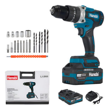 MLBU3461860750-Hanabi Furadeira Parafusadeira Sem Fio LJ-2005