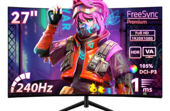 MLBU3537821965-Monitor Gamer 27 Curvo 240Hz Full HD 1ms