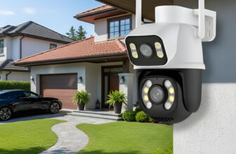 MLBU761925313-Câmera De Segurança Dupla 3mp Icsee Branco