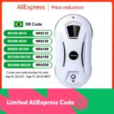 Robô Aspirador Ultra Fino com Limpador de Janelas e Vidros