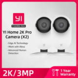 YI Pro-Kit De Câmera Doméstica Wifi Com Visão Noturna 3Mp