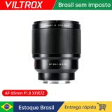 (Armazem Brasil)  Lente VILTROX 85mm F1.8 V