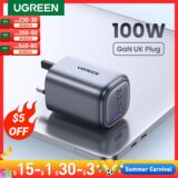 UGREEN 100W Gan UK Plug