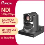 Runpu NDI PTZ SmartCam 1080p 60fps IA