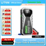 Utrai X1 Jump Starter 1000A Supercapacitor Portátil Sem Bateria