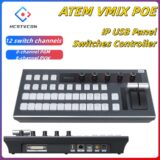 HCSTVCON Painel Profissional de Controle para ATEM e vMix 12 Canais