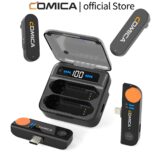 COMICA Vimo S Microfone Lapela Sem Fio 2.4G