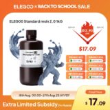Elegoo Resina Fotopolímero Standard 2.0, 1000g