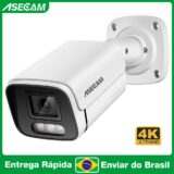 Asecam 8Mp 4K Câmera De Segurança