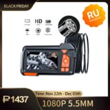 Câmera endoscópica lcd de 4.3 polegadas