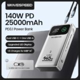 Powerbank Movespeed m25pro 140w25000mah