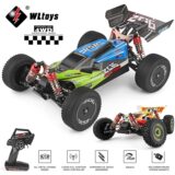 Wltoys Carrinho de Controle Remoto 4WD 144001 até 60km/h