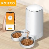 ROJECO Alimentador Inteligente De Pet Duplo