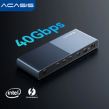 (Armazem Brasil)  Acasis Docking Station Thunderbolt 4