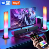 Barras de luz LED RGB inteligentes Tuya Wi-Fi