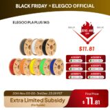 ELEGOO PLA+ Filamento 1.75mm 2KG