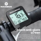 Rockbros Computador GPS Velocímetro Ciclismo IPX6
