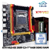 Kit Xeon ZSUS X79-VG2 + Xeon 2689 + 16GB DDR3 1600mhz