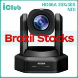 Câmera de video conferência PTZ, 1080P,HD66A-20 20X