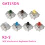 110pcs Switches para teclado mecânico Gateron V3 PRO 3 pinos