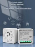 Mini interruptor Inteligente WIFI, (Suporte Alexa, Google Home)