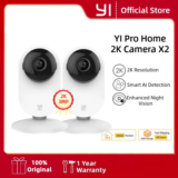 Kit de Câmeras de Segurança YI 2K 3MP com HomeKit e Visão Noturna