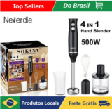 Sokany WK-1710-4 Mixer e Processador 4 em 1 500W