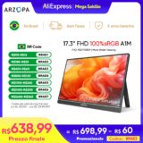 Monitor Portátil Arzopa A1M 17.3″ FHD 100% sRGB