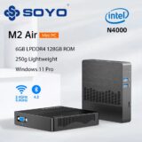 Soyo M2 Air 6GB RAM 128GB eMMC Intel N4000