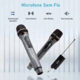 Kit 2 Microfone Sem Fio Coibeu