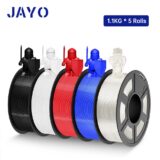 JAYO Filamento Impressora 3D PLA/PLA Plus/SEDA/Meta/TPU/ABS/PETG 1.75mm 5 Rolo