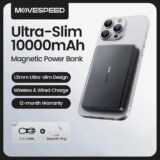 Movespeed S10 Power Bank Magnético Fino 10000mAh PD20W