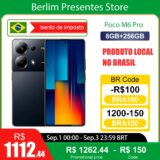 (Armazem Brasil)  Xiaomi Poco M6 Pro