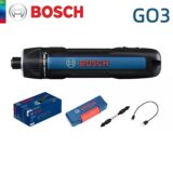 Parafusadeira a Bateria Bosch Go 3 3,6V BIVOLT com 2 Bits